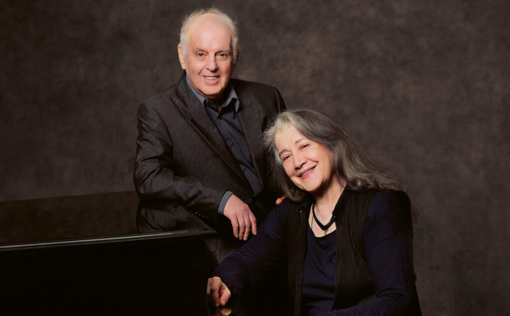 Daniel Barenboim y Martha Argerich